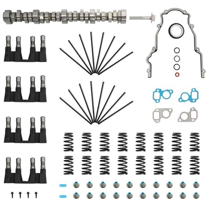 E1840P Stage2 Camshaft Spring Kit w/Lifter Pushrod Kit Timing Cover Gasket - size: Stage2 Camshaft Lifter Kit w/Pushrod Spring