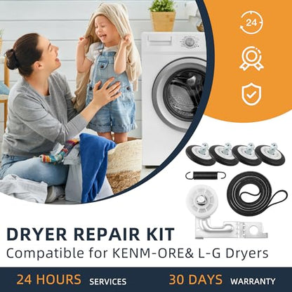 AGM75510755 Dryer Repair Kit - style: 4581EL2002C - Dryer roller replacement kit