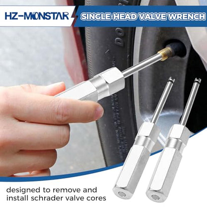 2Pcs Valve Core Removal Tool, Tire Valve Stem Puller Rod Tool