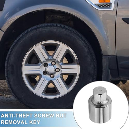 Car Wheel Lock Lugnut Type t Anti-theft Screw Nut Removal Key Socket for Land Rover Range Rover Evoque Freelander - style: Type T
