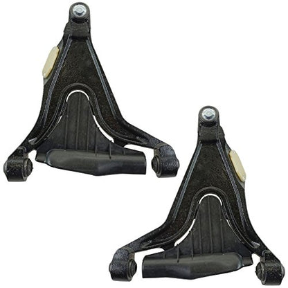 TRQ Front Left and Right Lower Control Arm with Ball Joint Set 2 Piece - style: PSA62185