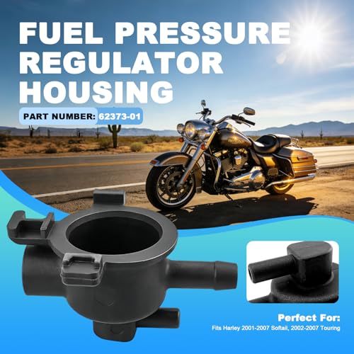 62373-01 Fuel Pressure Regulator Housing Fit for Harley Touring 2002-2007