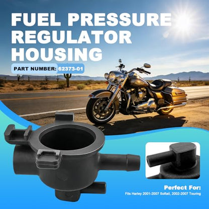 62373-01 Fuel Pressure Regulator Housing Fit for Harley Touring 2002-2007