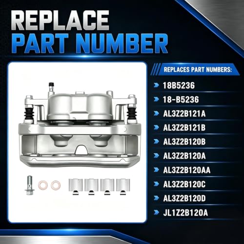 18B5236 Front Brake Caliper Compatible with Expedition 2010-2021 - size: right
