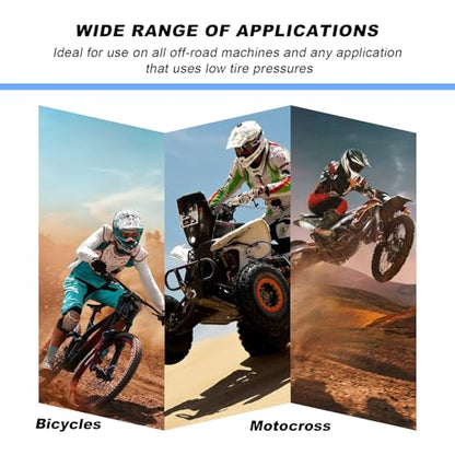 KVAEY Motorcycle Wheel Rim Lock, 1.6" Tire Clamp Wheel Lock with Molded Rubber Stoppers Prevent Inner Tube Wear, Motorcycle Rim Lock Replacement for Motocross Dual Sport Dirt Bike (2.15", 2PCS) - size: 2 PCS, style: 2.15"