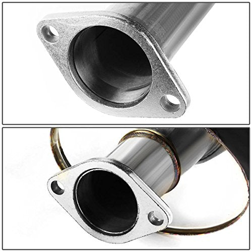Auto Dynasty 4" Round Catback Exhaust Tip System For 2006-2009 Mitsubishi - color: Round Tip