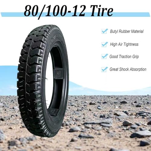 80/100-12 3.00-12 Tire and Inner Tube, 80/100-12 Inner Tube 3.00-12 Tube
