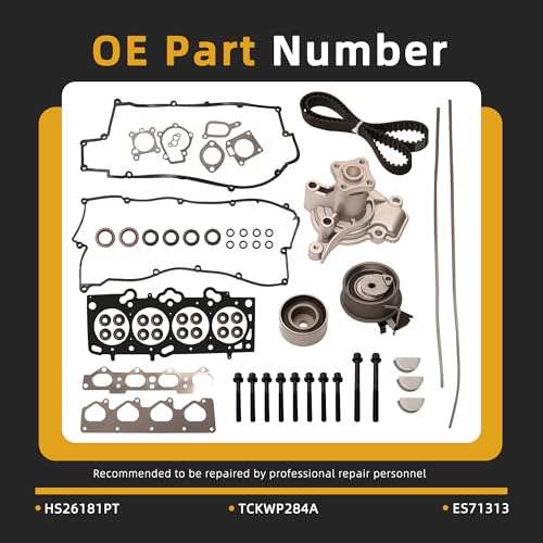 Head Gasket Set with Timing Belt Kit, 2.0L for Elantra for Tucson - style: for Elantra 2.0L 2007-2012