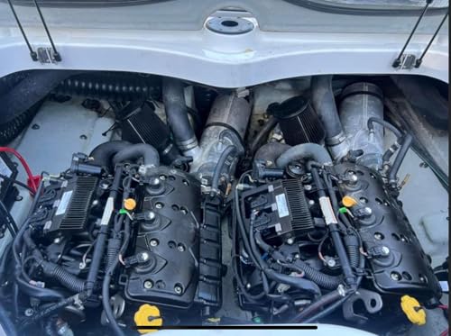Sea-Doo Cold Air Intake Kit for RXT-X RXP-X GTX 185-325 HP (2002-2025) - High-Flow 90-Degree Rear Intake