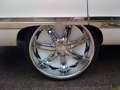 14's Wheel Dust Covers, Dust Plates, Dust Shields, 5 & 6 Lug Universal, Qty 1 = Set of 4