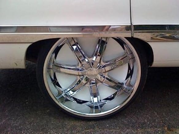 16's Wheel Dust Covers, Dust Plates, Dust Shields, 5 & 6 Lug Universal, Qty 1 = Set of 4
