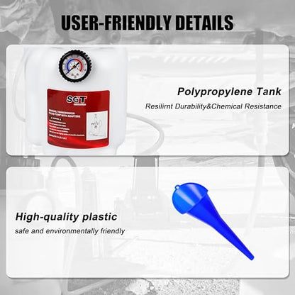 SGT 3L Transmission Fluid Pump Set, ATF Filler Pump with 15 Adapter