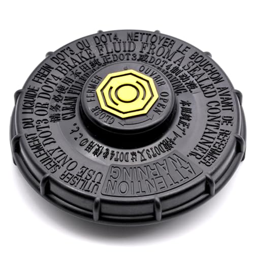 Brake Fluid Cap Fits For Honda, Brake Master Cylinder Tank Fluid Reservoir Cap Fits For Honda Accord Fit EV Hybrid S2000 Civic CR-V Accessories 46662-SLE-J01 46662-SDC-A02 46662-S8A-003