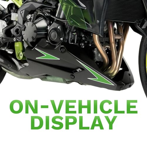 Motorcycle Engine Guard Belly Pan Spoiler Lower Fairing Replacement for Kawasaki Z900 2017-2026 Z900SE Z900 SE 2021-2026 Bellypan Body Engine Bottom Protection Cover (Type A) - color: Type A