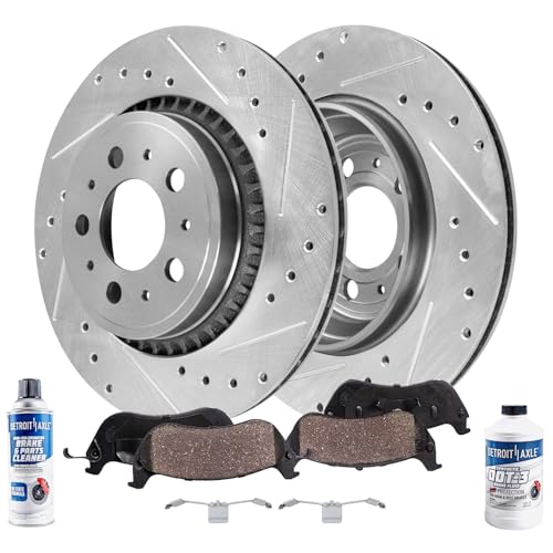 Detroit Axle - Front Brake Kit for 2003-2014 Volvo XC90 - size: 6PR56024/KIT