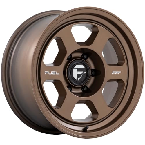 Fuel 1PC D860 17X8.5 6X5.5 M-BRNZ -10MM - FC860ZX17856810N - color: MATTE BRONZE, size: 17X8.5, 6X5.5, 4.36, -10mm