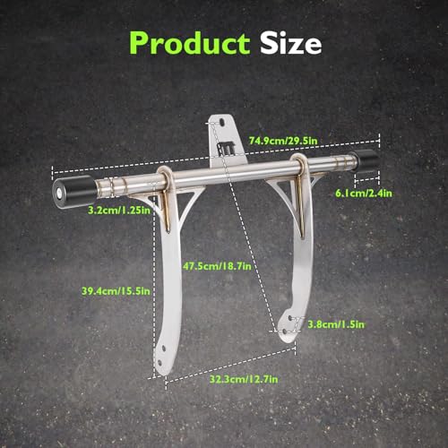 Mofun Front Crash Bar Engine Guard Fit for Harley Dyna 2006-2017 - color: Stainless Steel Natural Finish