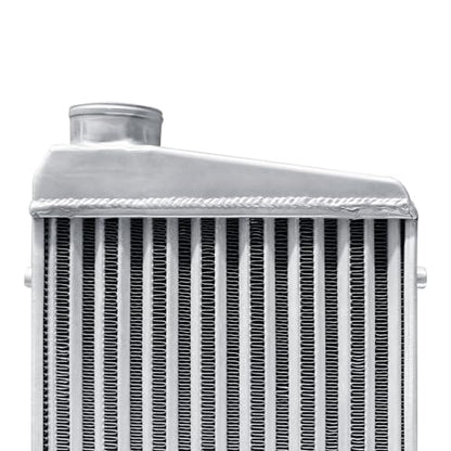 Universal Intercooler 31''x13''x3.3" Front Mount Intercooler 3'' Inlet and Outlet Aluminum Turbo Intercooler Direct Replacement for Any Turbo Charger system - size: 31''x13''x3.3" 3''