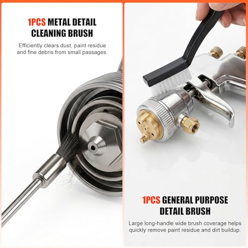 Moon Roses 21PCS Spray Gun Cleaning Kit