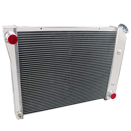 ALLOYWORKS 3 Row Core Aluminum Radiator For 1968-1974 Chevy Nova Multiple Chevrolet/Buick/Pontiac
