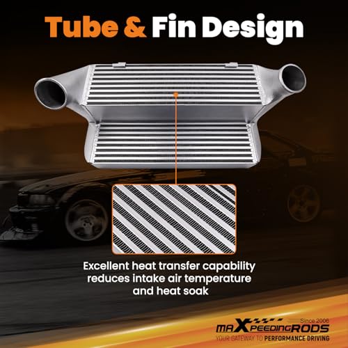 maXpeedingrods Aluminum 7.5'' Intercooler for BMW E90/E91/E92/E93 335i