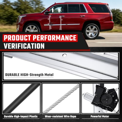 751-724 Front Left Window Regulator Fit for Silverado 2014-2019 7 pin - size: Front Left, style: 751-724