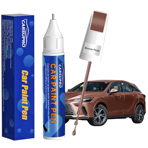 Bronze Touch Up Paint for Cars,Car Paint Touch Up Pen for Deep Scratches,Car Scratch Repair Pen Auto Scratch Remover for Easy to Use and Fix(Bronze Peak) - color: Bronze Peak, style: Brown series