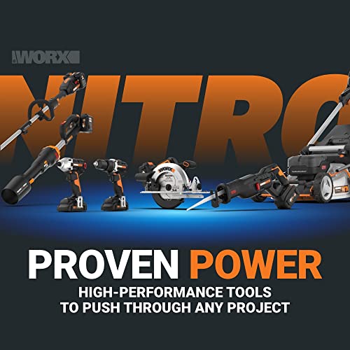 WORX Cordless Impact Wrench 20V 1/2" Brushless, WX272L - style: 20V Cordless Brushless Impact Wrench(Battery Pack & Charger)