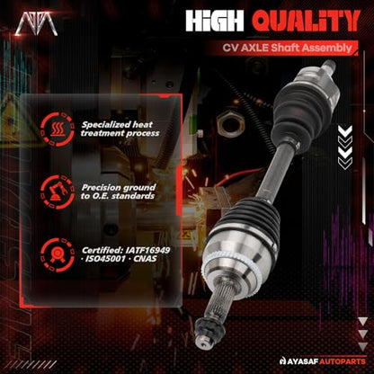 66-5218 Front Driver Side CV Axle Shaft Assembly - size: 66-5218