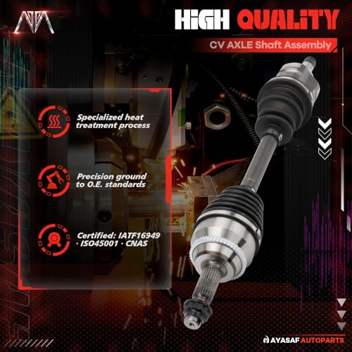 66-5218 Front Driver Side CV Axle Shaft Assembly - size: 66-5218