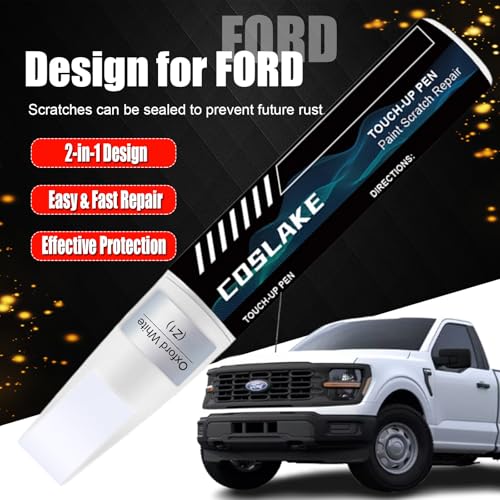 Touch Up Paint(Hot Pepper Red Metallic Tinted Clearcoat(EA/M7403A) for Ford - color: Hot Pepper Red Metallic Tinted Clearcoat(EA/M7403A) for 2024 Bronco/2024 Maverick/2024 Ranger