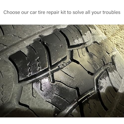 90PCS 3-Size Tire Repair Kit with Screwdriver - color: 3 Size/90PCS