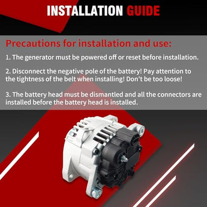 Alternator 11493N Replace 373002G600 TG11C089 2607928 - size: 11493N