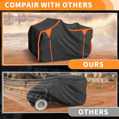 210D-PU Waterproof ATV Cover for Can-Am OUTLANDER X MR 1000R - size: for Can-Am OUTLANDER X MR 1000R