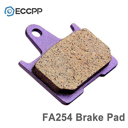 ECCPP Brake Pads Fits for Suzuki GSXR 1000 2004 2005 2006, GSXR 600 K4/K5 2004 2005, GSXR 750 K4/K5 2004 2005, FA379 FA254 Front and Rear Brake Pads