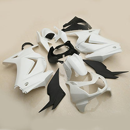 SLMOTO Kawasaki Fairing Kit Fit for Ninja 250R EX250 2008-2012 - color: For Ninja 250R 08-12