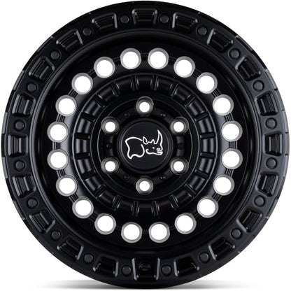 Black Rhino Hard Alloys SENTINEL 20X9.5 8X6.5 5.72 12mm MATTE BLACK - 2095STN128165M25 - color: MATTE BLACK, size: 20X9.5, 8X6.5, 5.72, +12mm