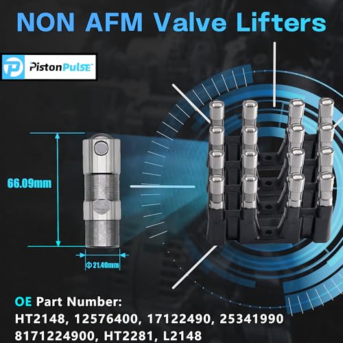 5.3L NON AFM Camshaft Lifter Kit with Full Gasket Set for Overhaul - color: QH-DTB-GM5300-NAFM-001
