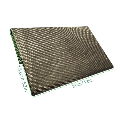 Reinforced Exhaust Heat Shield Mat Adhesive Heat Shield Heat Shield Automotive Heat Shield Material with Adhesive Backed Resistant High-Temp （13'' x 52'' ） - size: 12''x52''