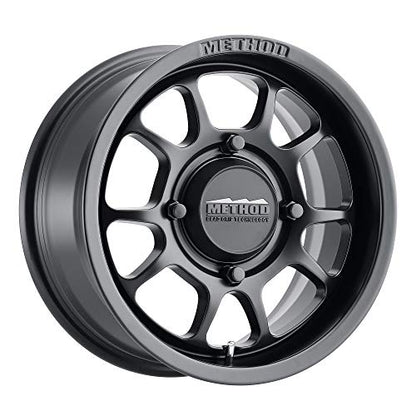 Method Race Wheels 409 Matte Black 14x7" 4x136", 38mm offset 5.5" Backspace, MR40947047552 - color: Matte Black, size: 14x7 inches, 4x136, 38/5.5"
