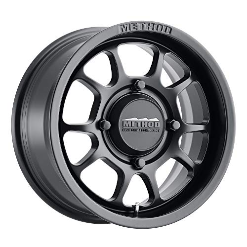 Method Race Wheels 409 Matte Black 15x7" 4x136", 13mm offset 4.5" Backspace, MR40957047543 - color: Matte Black, size: 15 inches
