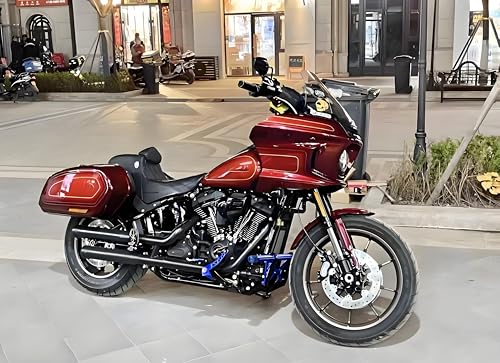 Engine Guard Crash Bar for Harley Softail 18-25 Blue - color: Blue