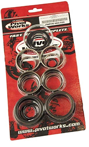 Pivot Works Fork Seal And Bushing Kit Seal/Bushing Forks For Honda CRF250R 2004-2009 / CRF250X 2004-2009 / CRF450R 2002-2008 / CRF450X 2005-2009 - PWFFK-H04-020