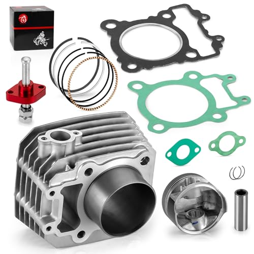 Engine Cylinder Piston Rings Gasket Kit & Tensioner For Bayou 250 KLF250