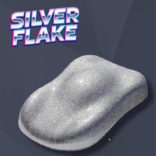 LiME LiNE 1 lb Metal Flake .008 – Automotive Grade for Custom Paint, Lowriders, Motorcycles, Hot Rods, and More (Red) - color: Red