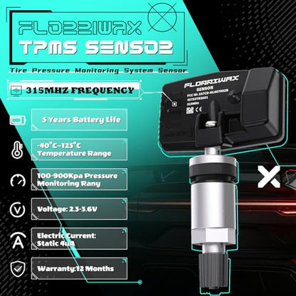 TPMS Sensor 315MHz Tire Pressure Monitoring Sensor for Honda - size: 42753TR3A81