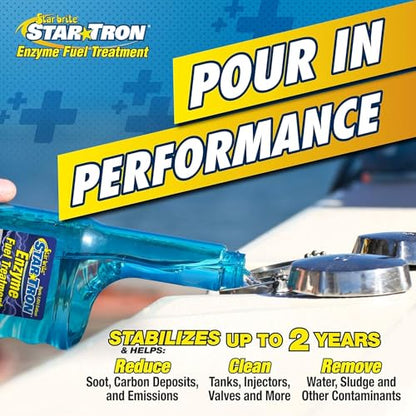 STAR TRON Enzyme Fuel Treatment - Diesel - style: 1 Oz 12 Pack Treats 300 Gallons