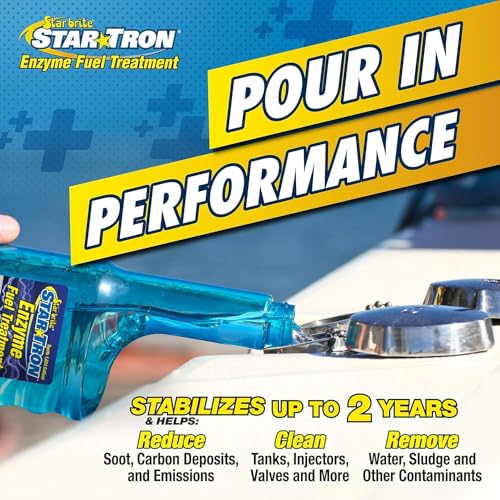 STAR TRON Enzyme Fuel Treatment - Diesel - style: 1 Oz 12 Pack Treats 300 Gallons