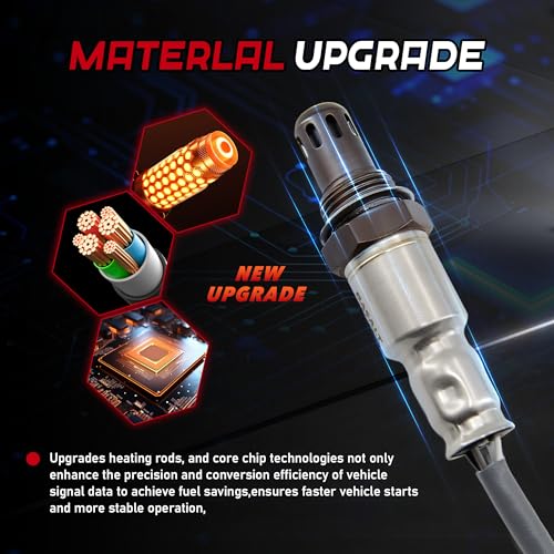 2Pcs Oxygen Sensors Upstreams 234-9131 & Downstream 234-4980 Compatible for 2015-2016 Honda CR-V [2.4L L4] Only - size: 234-9131 # 234-4980