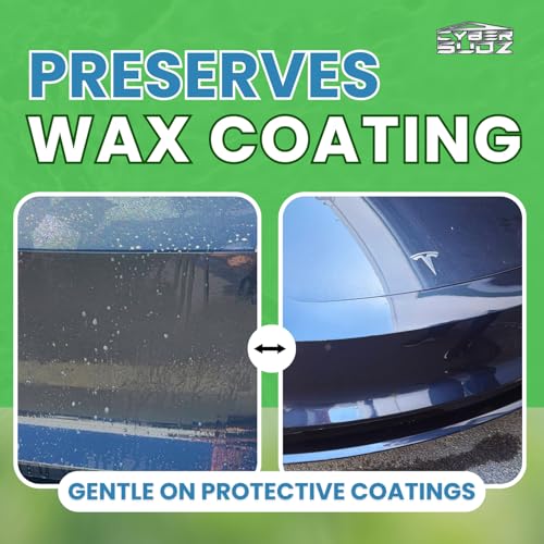 Bug Remover for Cars Exterior - Spray Dissolves Bug Splatter, Bird Poop, Tar and Road Grime - Safe on Paint, Chrome, Glass, & More - pH Neutral, Ceramic & Wax Safe - 16oz